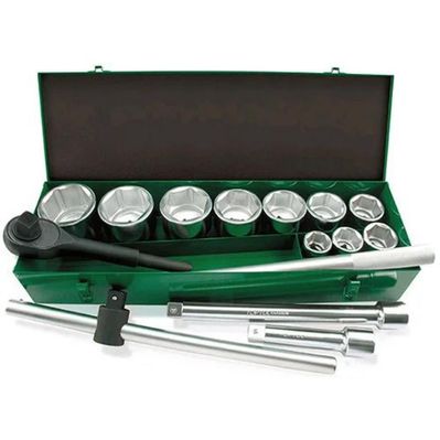 Набір інструментів Toptul автомобільний 1" 14од. (6-гр.) (GCAD1402)