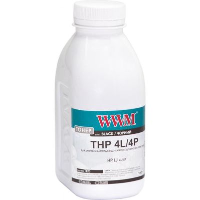 Тонер HP LJ4L/4P, 160г Black WWM (TB20)