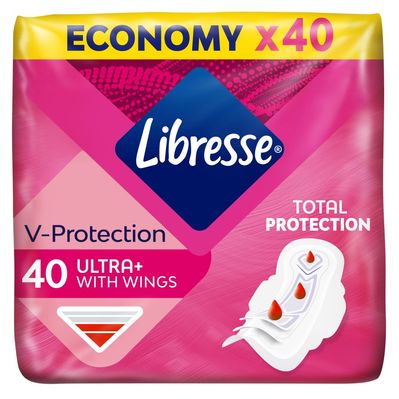 Гігієнічні прокладки Libresse Ultra Normal Soft 40 шт (7322540235876)