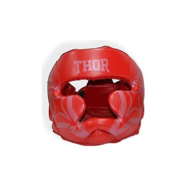 Боксерський шолом Thor 727 Cobra L Red (727 (Leather) RED L)