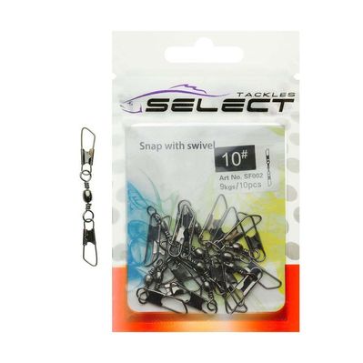 Вертлюг Select із застібкою SF002 size 2 9 шт/уп (1870.20.89)