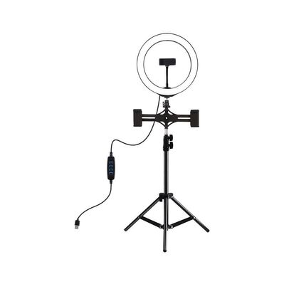 Набір блогера Puluz Ring USB LED lamp 10"+ tripod 1.1m (PKT3053B)