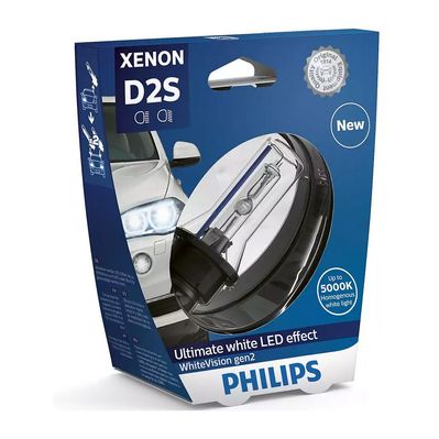Автолампа Philips ксенонова (85122 WHV2 S1)