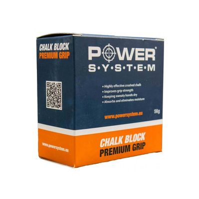 Магнезія Power System Chalk Block 56g (PS_4083_56gr)
