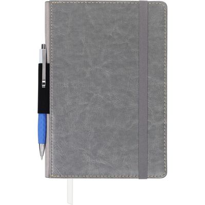 Блокнот Buromax діловий Code L2U A5 в лінійку 96 аркушів обкладинка зі штучн (BM.295215-09)