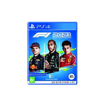 Гра Sony F1 2021 [PS4, Blu-Ray диск] (1104924)