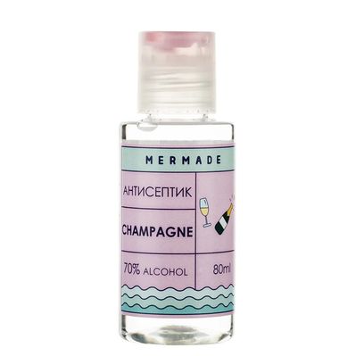 Антисептик для рук Mermade Champagne 80 мл (2050000257803)