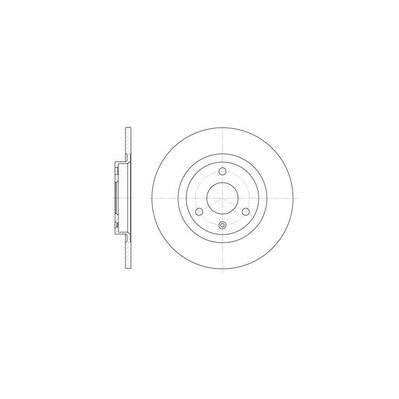 Гальмівний диск LPR C1221P