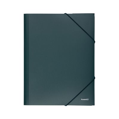 Папка на резинках Axent A4 500 мкм green (1508-05-A)