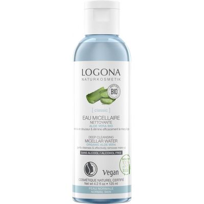 Міцелярна вода Logona Алое для глибокого очищення 125 мл (4017645043039)