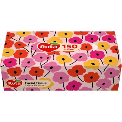Серветки косметичні Ruta Women Brick 2 шари 150 аркушів (4820023748712)