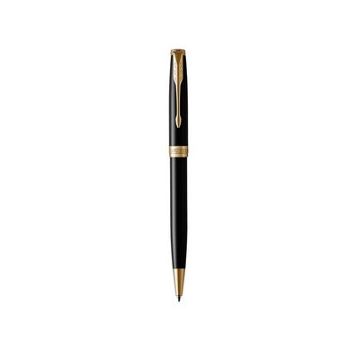 Ручка кулькова Parker SONNET 17 Black Lacquer GT BP (86 032)