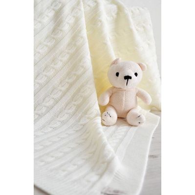 Плед Прованс Soft коси Молочний 220х240 см (13909)