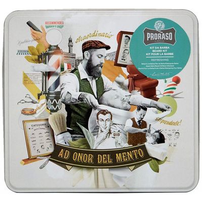 Набор косметики Proraso Refresh для ухода за бородой (8004395006939)