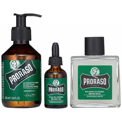 Набор косметики Proraso Refresh для ухода за бородой (8004395006939)
