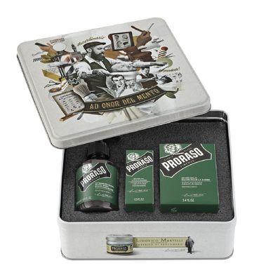 Набор косметики Proraso Refresh для ухода за бородой (8004395006939)