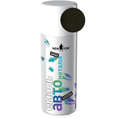 Аерозольна фарба для автомобіля New Ton 630 мет. кварц 400 мл (000000552)