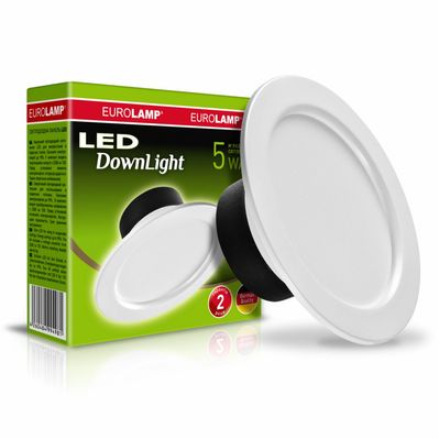 Світильник Eurolamp Downlight серии "E" 5W 30 (LED-DLR-5/3(Е))