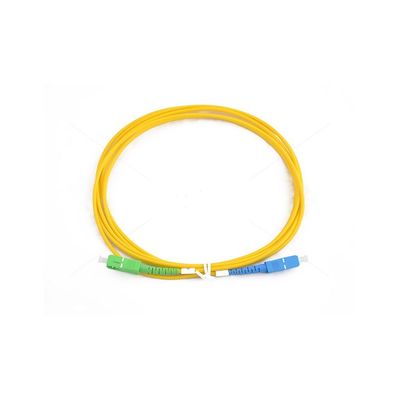 Оптичний патчкорд Cor-X SC/UPC-SC/APC SingleMode Simplex 3м (OFPC-SC/UPC-SC/APC-3)