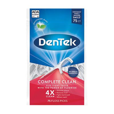 Флос-зубочистки DenTek Комплексне очищення 75 шт. (047701000106)