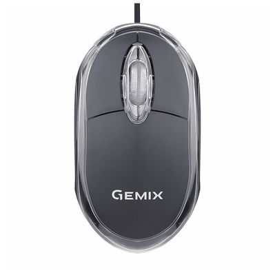 Мишка Gemix GM105 USB black (GM105Bk)