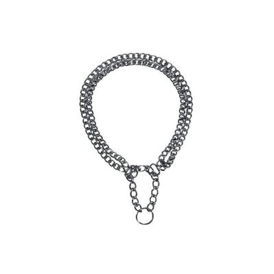 Нашийник для тварин Trixie дворядний хромований 60 см/2.5 мм (4011905022468)