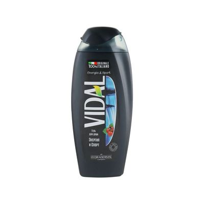 Гель для душу Vidal Енергія і спорт 250 мл (8008970010809/8008970056067)
