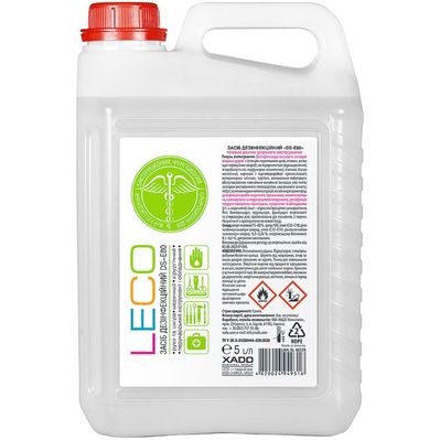 Антисептик для рук Leco DS-E80 5 л (XL 40335)