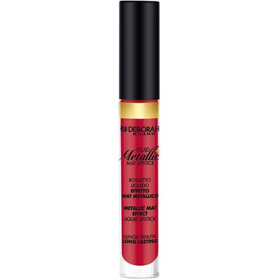 Помада для губ Deborah Metallic Mat 02 - Metallic Red (8009518320909)