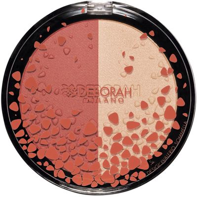 Рум'яна Deborah Duo Blush & Highlighter 02 - Pesca (8009518289572)
