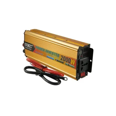 Автомобільний інвертор 12V/220V 2000ВА(1200Вт), approximate sinusoid Voltronic (YT-2000W-CI12V)