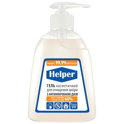 Антисептик для рук Helper Гель з антимікробною дією 300 мл (4823019008289)