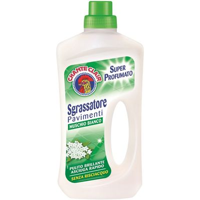 Засіб для миття підлоги ChanteClair Sgrassatore знежирюючий Білий мускус 750 мл (8015194514860)