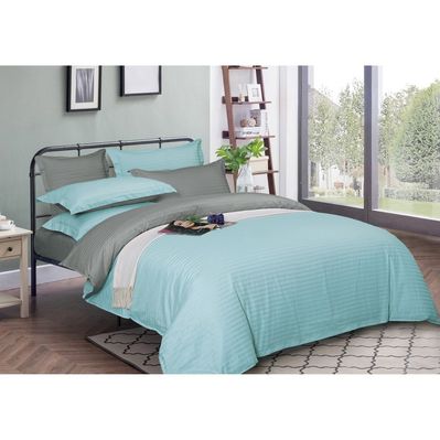 Пододеяльник MirSon Satin Stripe 30-0013 + 30-0010 Windly 110х140 см (2200005259801)