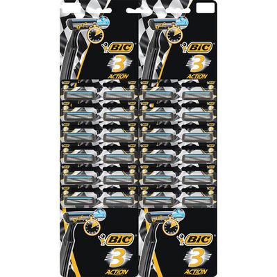 Бритва Bic 3 Action 24 шт. (3086123356573)