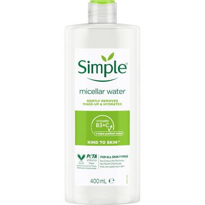 Міцелярна вода Simple Micellar Water Vitamin B3+C 400 мл (8710908371509)
