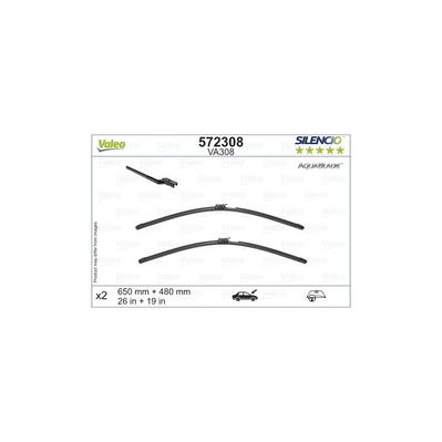 Щітка склоочисника Valeo 572308