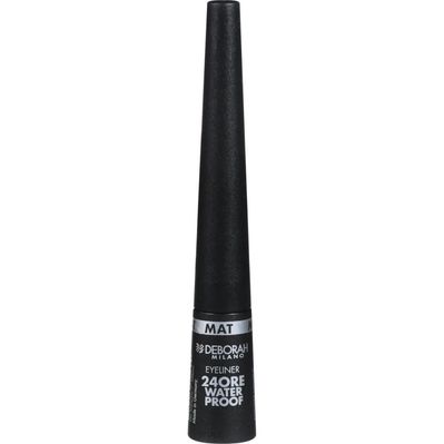Підводка для очей Deborah 24Ore Waterproof Mat Eyeliner з матовим ефектом 01 - Black (8009518044225)