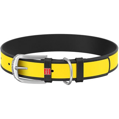 Нашийник для тварин WAUDOG Design з QR паспортом "Бетмен 2" XL Ш 35 мм Д 46-60 см(чорний) (0035-1004-01)