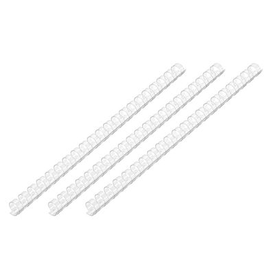Пружина для палітурки 2E пл. 12мм (100 шт.) прозорі (2E-PL12-100CL)