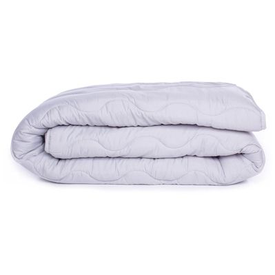 Ковдра MirSon антиалергенна EcoSilk всесезонна №9005 Eco Light Gray 140x205 см (2200005995112)