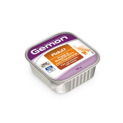 Вологий корм для собак Gemon Dog Wet Adult індичка 150 г (8009470300285)