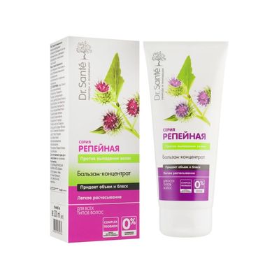 Кондиціонер для волосся Dr. Sante Реп'яхова серія Проти випадіння волосся 200 мл (4823015932984)