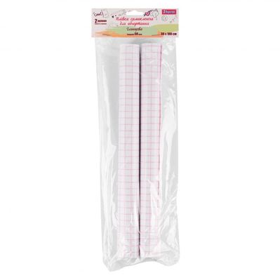 Обкладинки для книг 1 вересня самоклеюча 30 см х 100 см, 50 мкм, 2 рулони (910314)