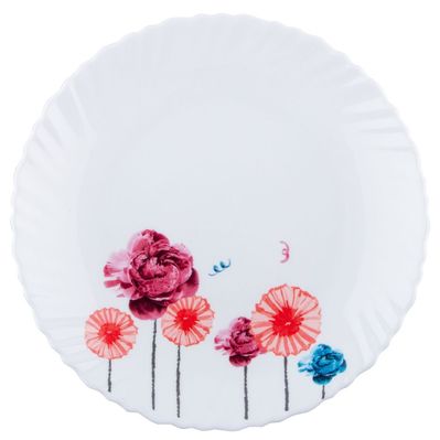 Тарілка Vittora "Акварельні квіти" Wave Dessert 19 см (V-190AF)