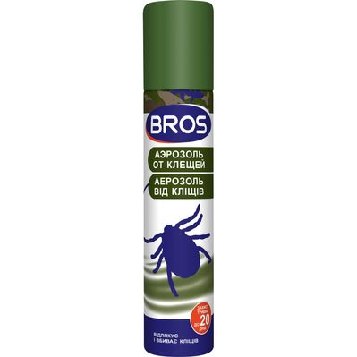 Аерозоль від комах Bros від кліщів 90 мл (5904517085121)