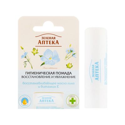 Гігієнічна помада Зелена Аптека Відновлення та зволоження 3.6 г (8588006037395)