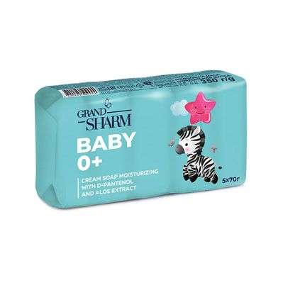 Дитяче мило Grand Шарм Зволожувальне з D-пантенолом та екстрактом алое 5х70 г (4820195509944)