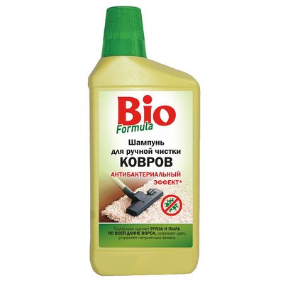 Засіб для чищення килимів Bio Formula Шампунь для ручного чищення 500 мл (4820168430954)