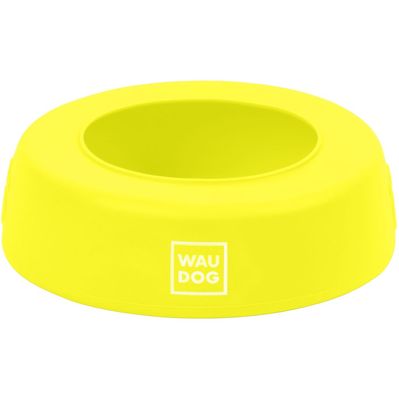 Посуд для собак WAUDOG Silicone Миска-непроливайка 750 мл жовта (50788)